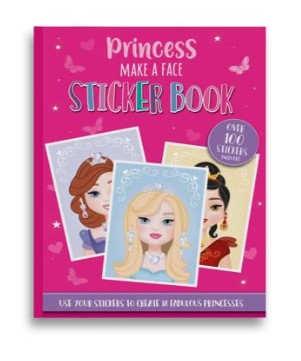 Princess Make A Face Book