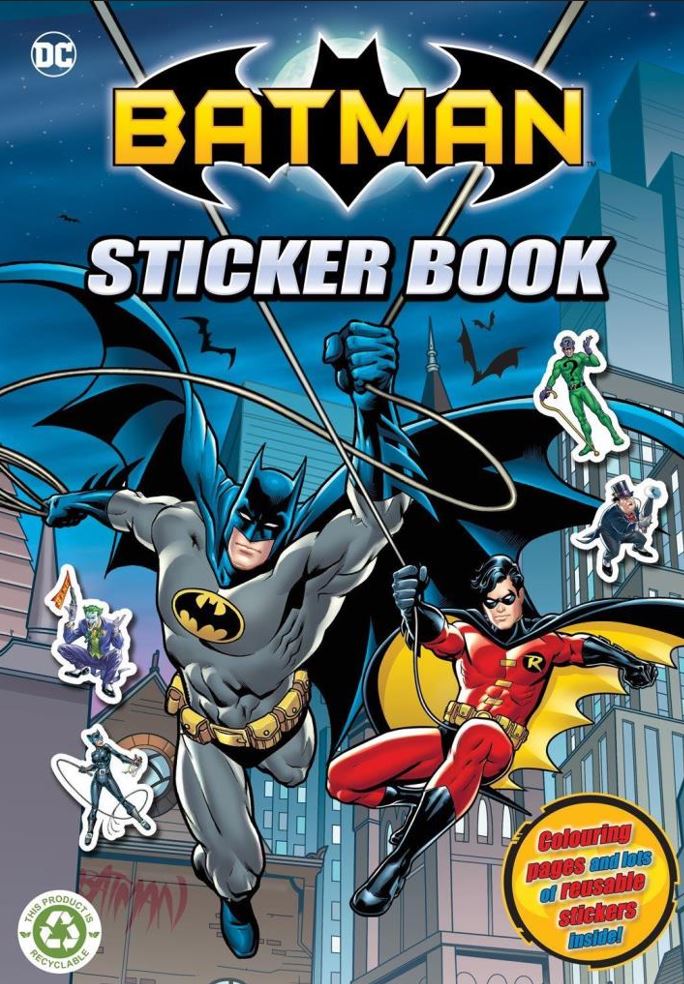 Batman Sticker Book ( Zero Vat )