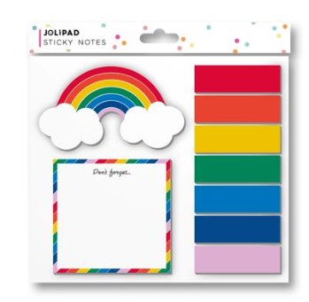 Jolipad Rainbow Sticky Notes