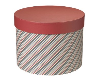 Hat Box Pinstripe Set Of 3