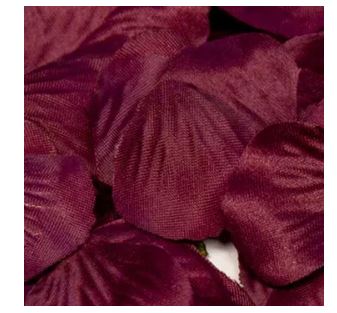 Eleganza Rose Petals - Burgundy 164Pcs