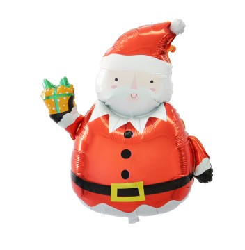 Christmas Santa Large Shape Foil Balloons 72cm x 90cm