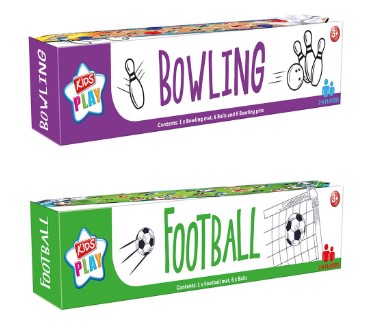 Bowling or Football Mat Game