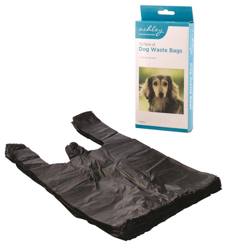 72 Tie Handle Dog Poop Bags