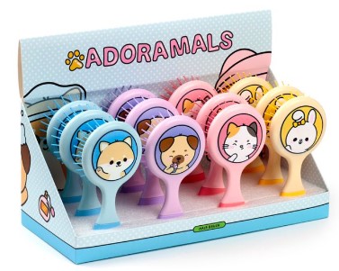 Adoramals Pets Shaped Small Hair Brush