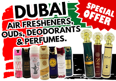 New Dubai Air Fresheners, OUDs, Deodorants & Perfumes