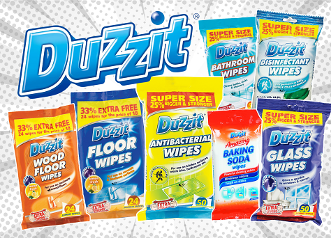 Best Selling Duzzit Cleaning Wipes - Click Here Best Selling Duzzit Cleaning Wipes - Click Here