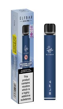 Elf Bar ELFA PRO Vape Kit With Pod Blueberry Sour Raspberry