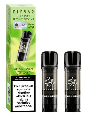 Elf Bar ELFA PRO Prefilled Vape Pod Apple Peach