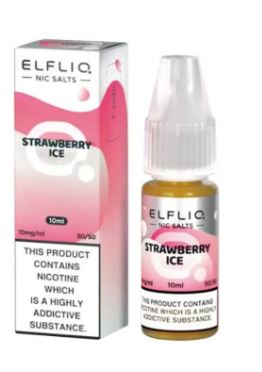 Elfliq E-liquid Strawberry Ice 20mg 10ml x 10