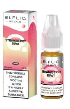 Elfliq E-liquid Strawberry Kiwi 20mg 10ml x 10