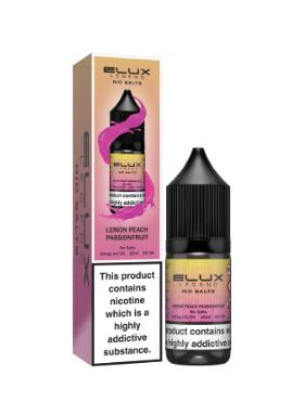 Elux E-liquid Lemon Peach Passion Fruit 20mg 10ml x 10