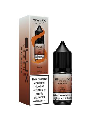 Elux E-liquid Cola 20mg 10ml x 10