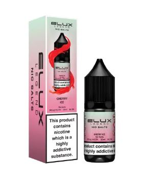 Elux E-liquid Cherry ice 20mg 10ml x 10