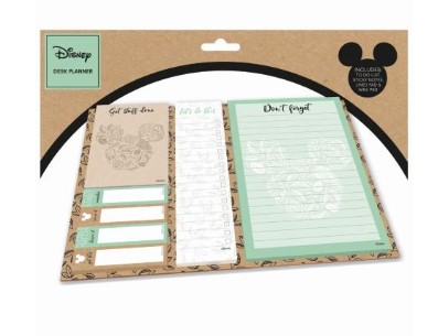 Mickey Floral Desk Planner