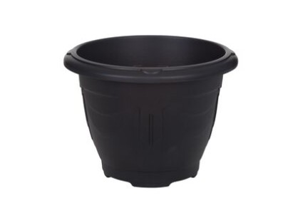 Whitefurze 33cm Black Planter