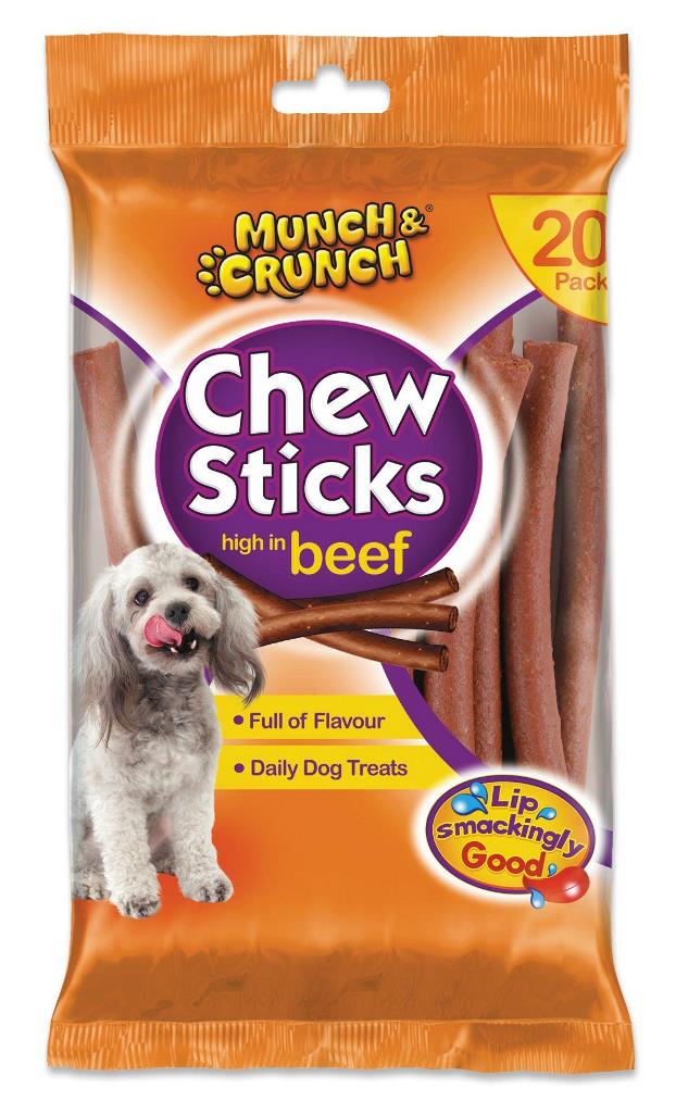 Chew Sticks With Rabbit 20 Pack - Click Image to Close