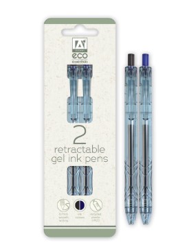 Retractable Gel Pens Eco Ess 2PC