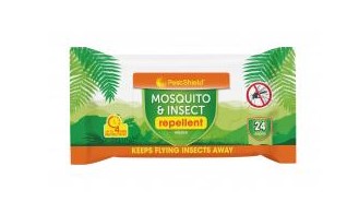 Mosquito & Insect Repellet Wipes 25pk