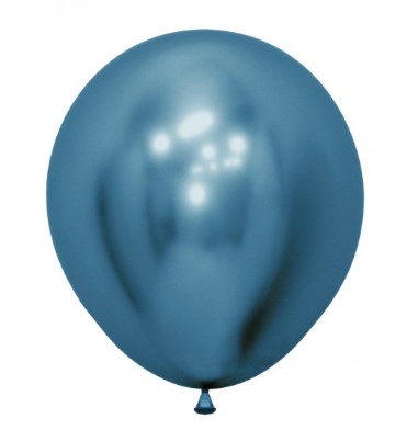 Sempertex 18" Reflex Blue Latex Balloons 15 Pack