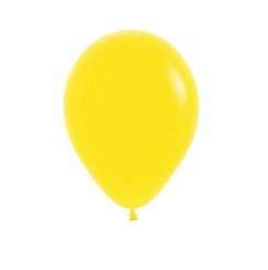 Sempertex 5" Fashion Yellow Latex Balloons 50 Pack