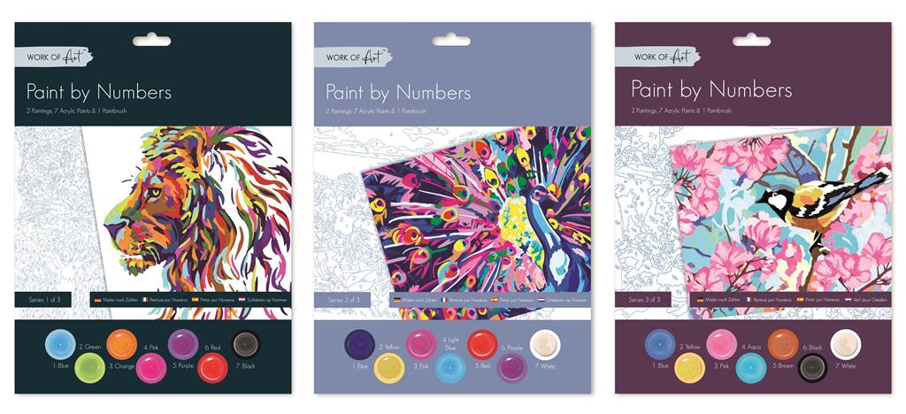 Paint By Numbers Adult - Assorted