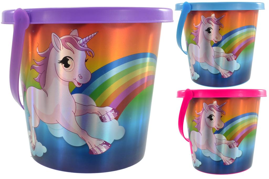 unicorn bucket and spade