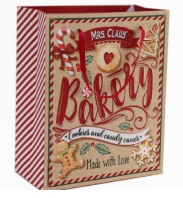 Gingerbread Bakery Gift Bag Large