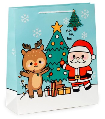 Christmas Festive Friends Gift Bag Extra Large