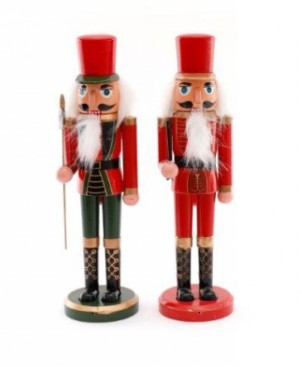 Christmas Wooden Nutcracker Ornament Small 28cm