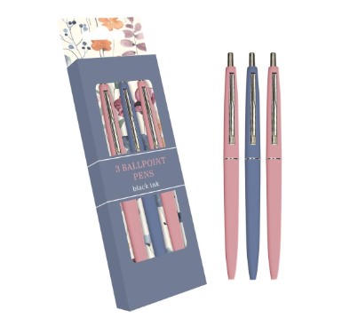 Ballpoint Pens Wild Bloom 3PC