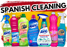 New Spanish Cleaning Products - Click Here